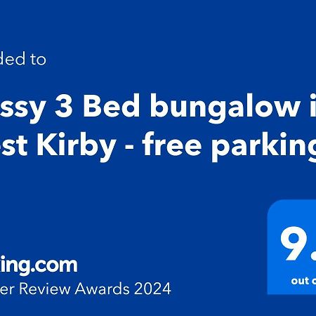 Frankby Cosy 3Bed Bungalow In West Kirby, Free Parking מראה חיצוני תמונה
